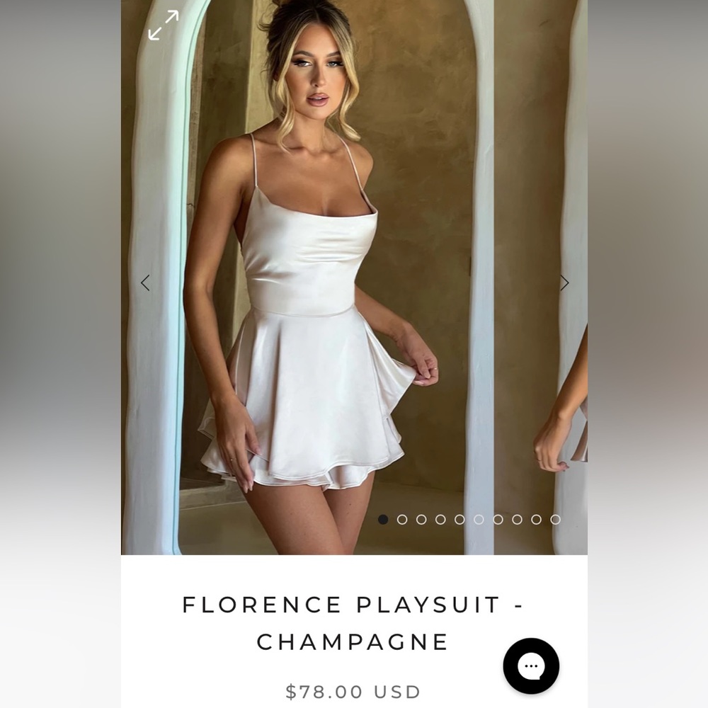 Babyboo champagne Romper/playsuit XS